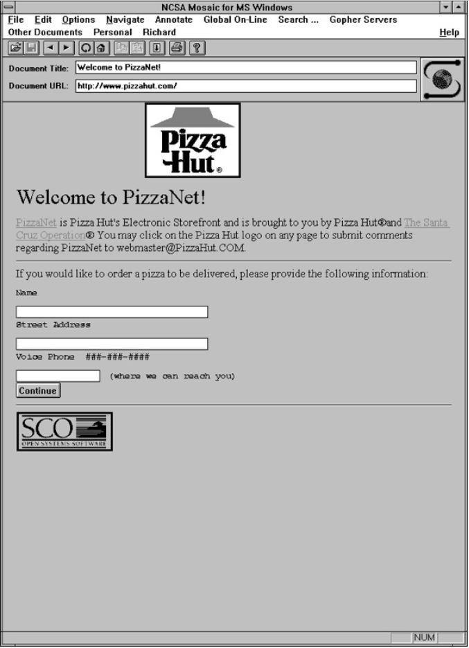 Welcome to pizza net